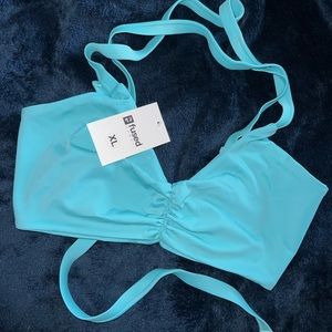 *SOLD* Fused Hawaii Clearwater kohanaiki swim top with ties Brand new with tags.